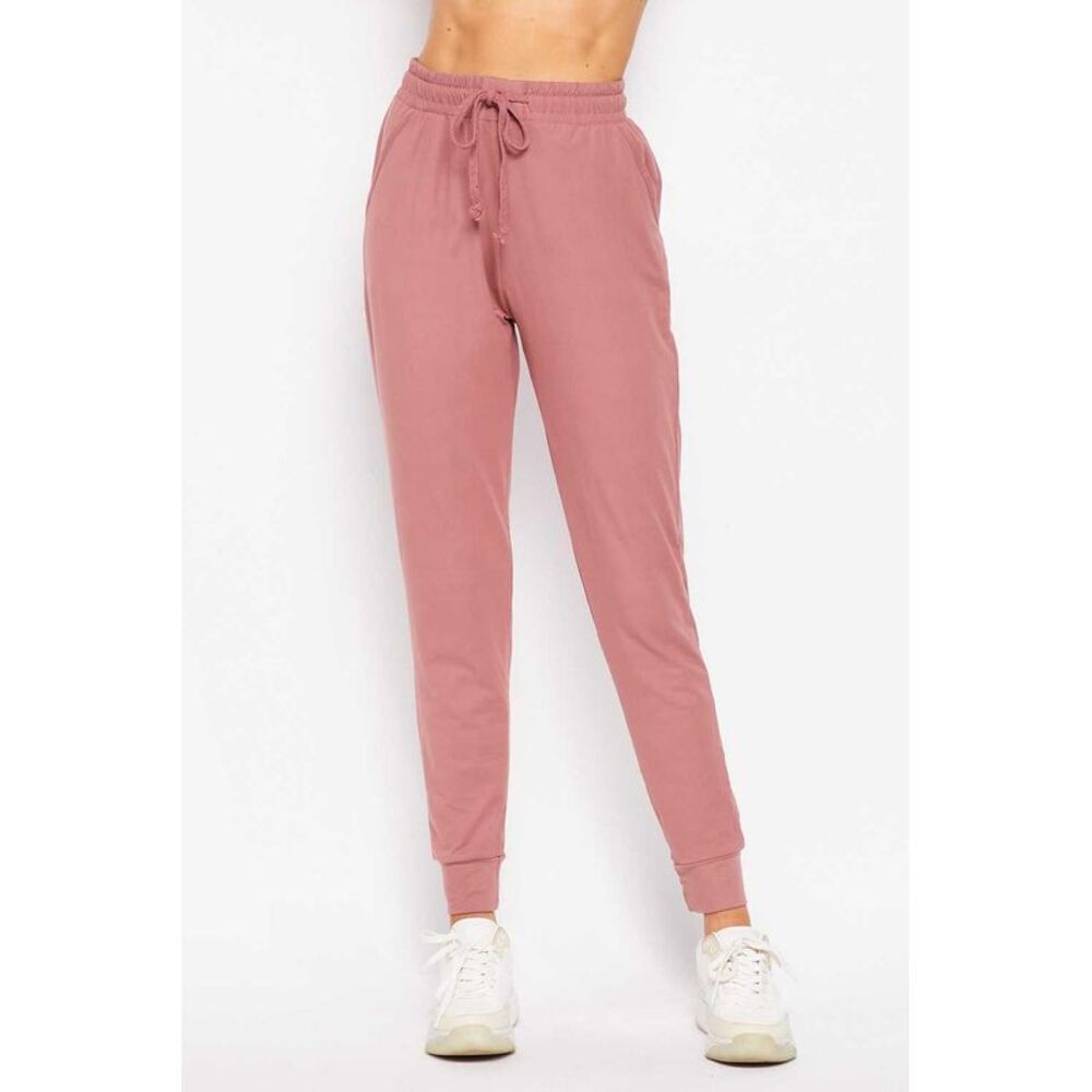 World of Leggings Buttery Smooth Basic Solid Plus Size Joggers - New Mix